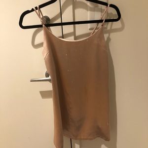Urban Outfitters Metallic Pink Cami Dress